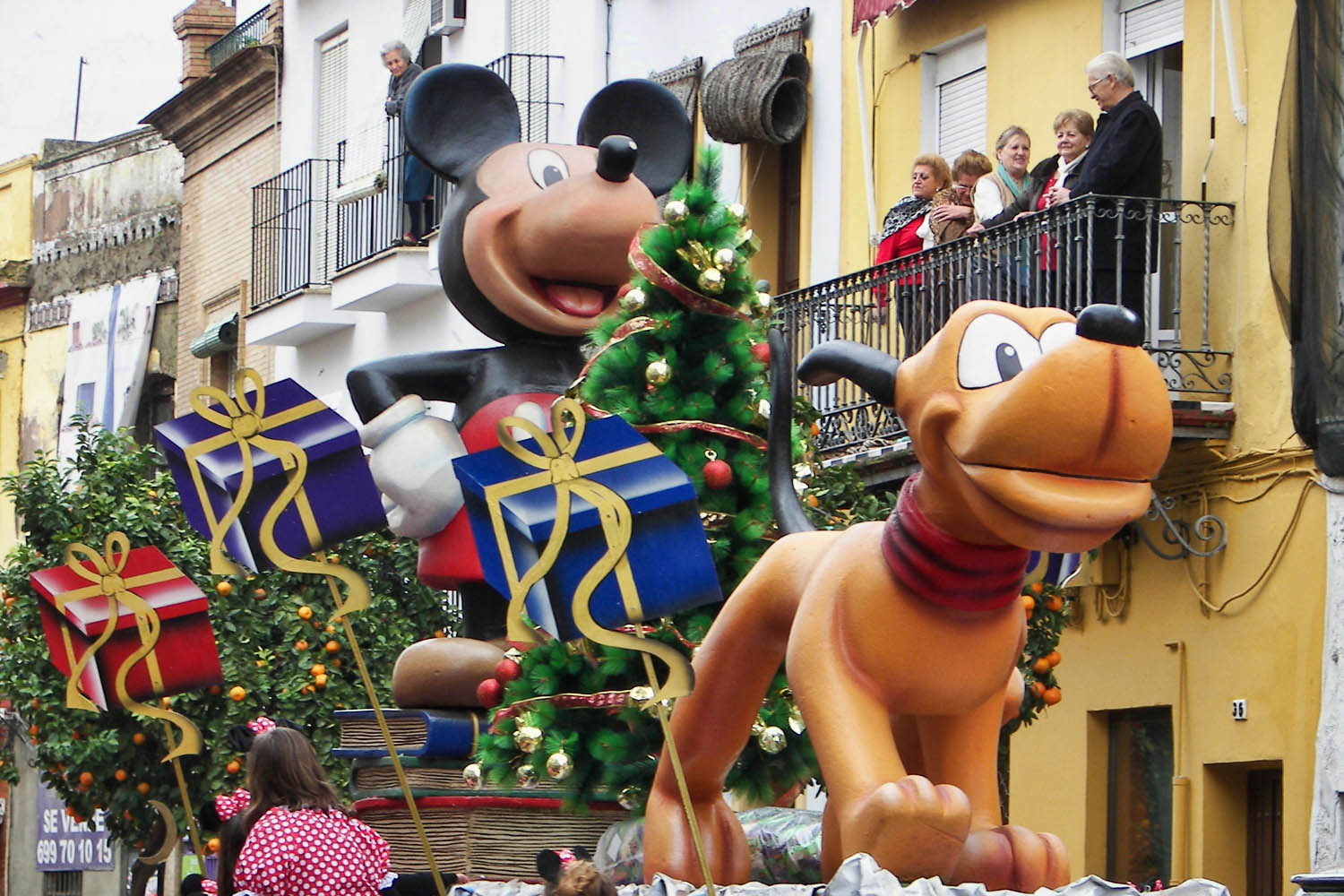 Carrozas y cabalgatas de Navidad