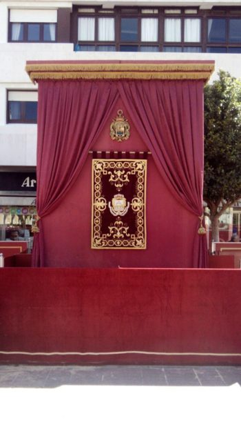 Decorado Carrera Oficial Decorado Carrera Oficial-Palco presidencial